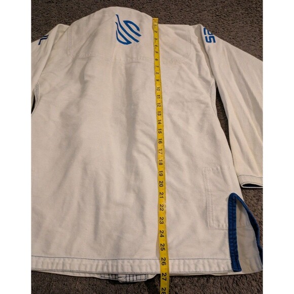 Sanabul Essential BJJ Jiu Jitsu Gi White Adult Size A0 - Picture 5 of 5